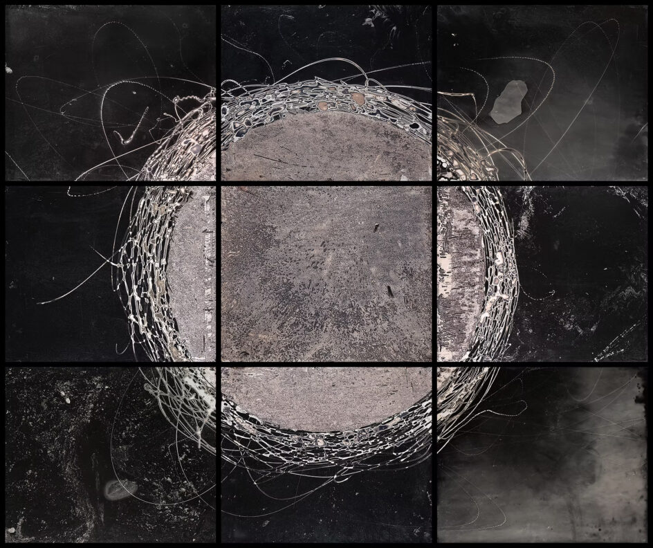 Kei Ito, Zen for a Dying Planet, gelatin silver chemigram